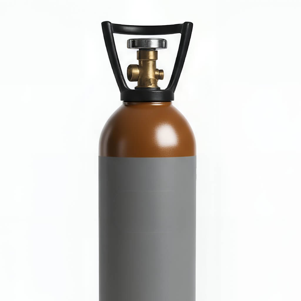 Helium gas cylinder used for balloons and industrial applications